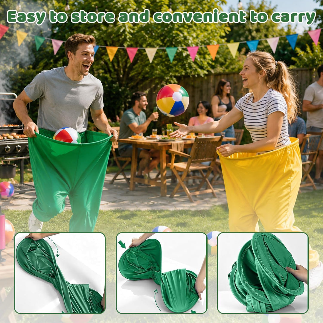 Granny Pants Wurfspiel, Oma Hosen Hofspiel, Granny Pants Yard Game, übergrosse Oma-Hosen-Spiele, 2 R