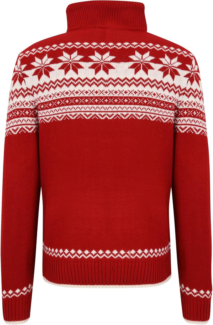 Brandit Herren Troyer Norweger Pullover, S Rot