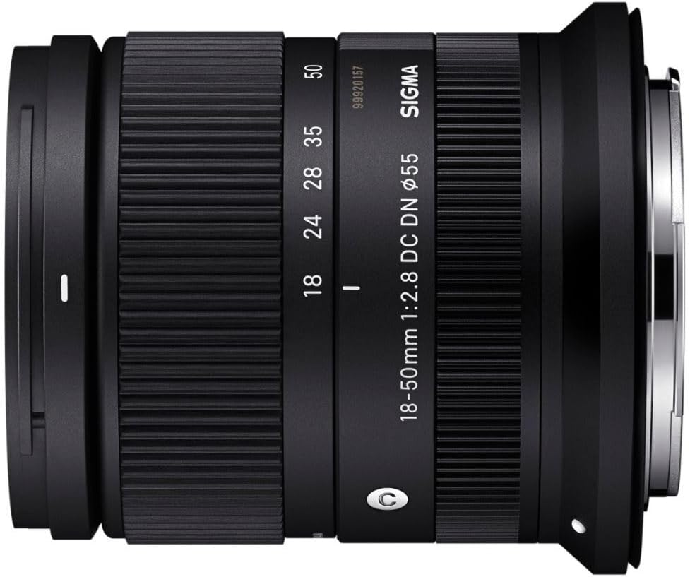 SIGMA 18-50 mm F2.8 DC DN zeitgenössisches Objektiv für Canon RF Mount spiegellose Kameras