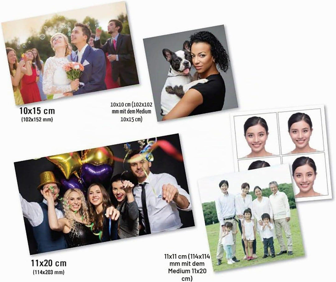 DNP Thermischer Verbrauchsstoff für DP-QW410 (Premium Digital) – 300 Drucke, 10 x 15 cm