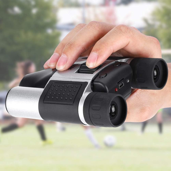 Fernglas Teleskop, 10X25 High Power 1.3MP CMOS HD Fernglas für Vogelbeobachtung/Camping/Wandern/Matc