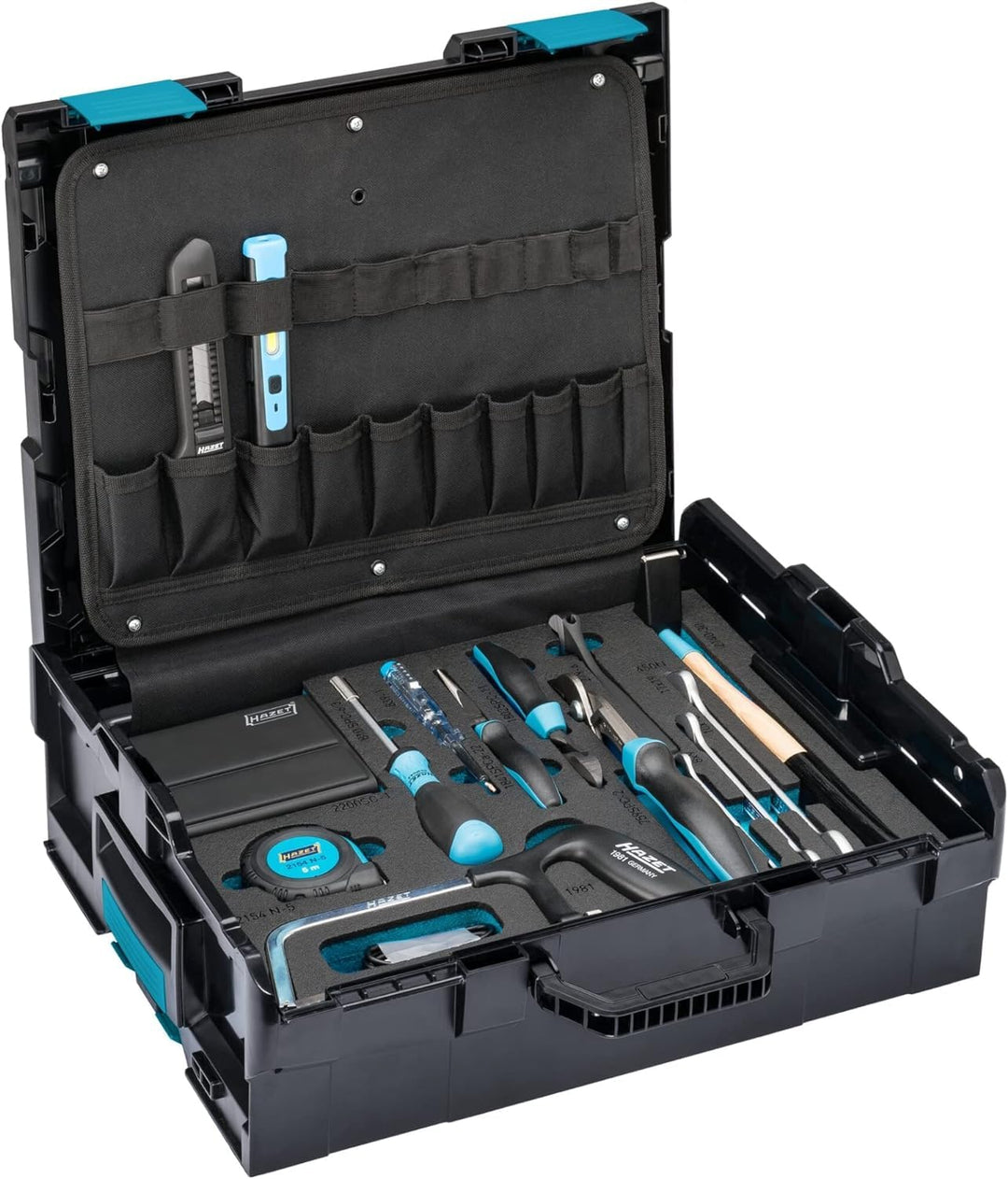 HAZET Werkzeug-Satz 190L-136/83 I 83-teilig, patentiertes L-Boxx Klicksystem mit 13,3 l Volumen mit