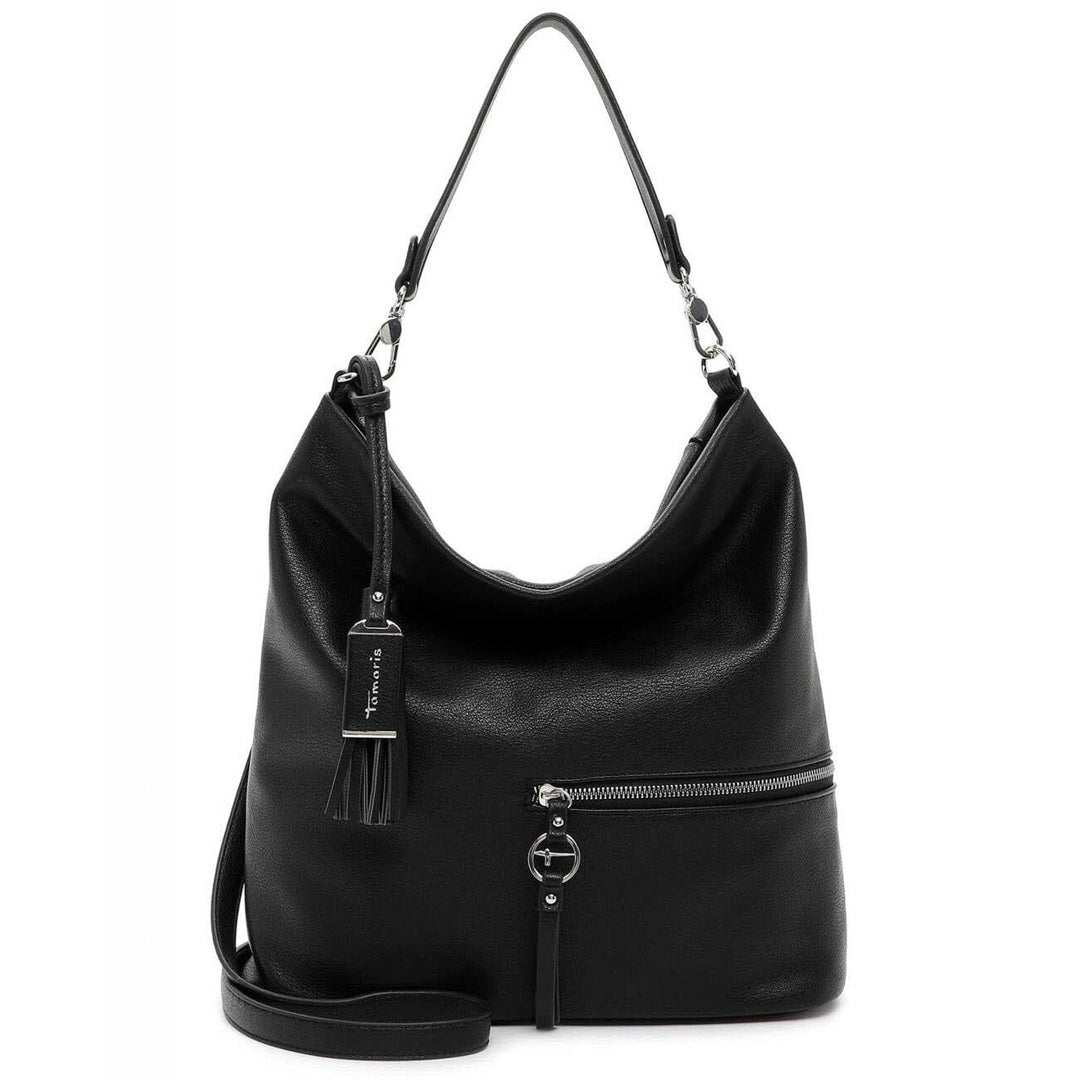 Tamaris Beutel TAS Nele 32802 Damen Handtaschen Uni Einheitsgrösse Black 100, Einheitsgrösse Black 1
