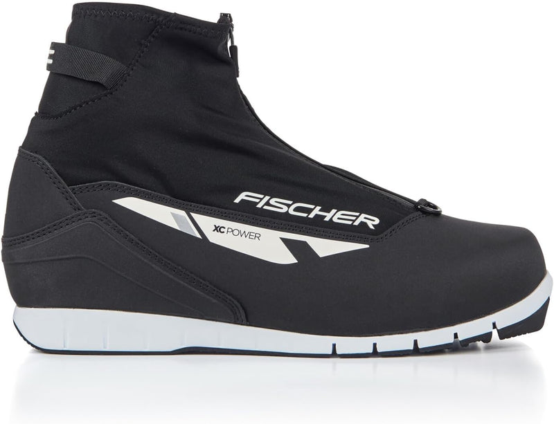 Fischer Langlaufschuhe XC Power Langlauf Schuhe Skistiefel 2023 für NNN-Bindung 42 EU Schwarz, 42 EU