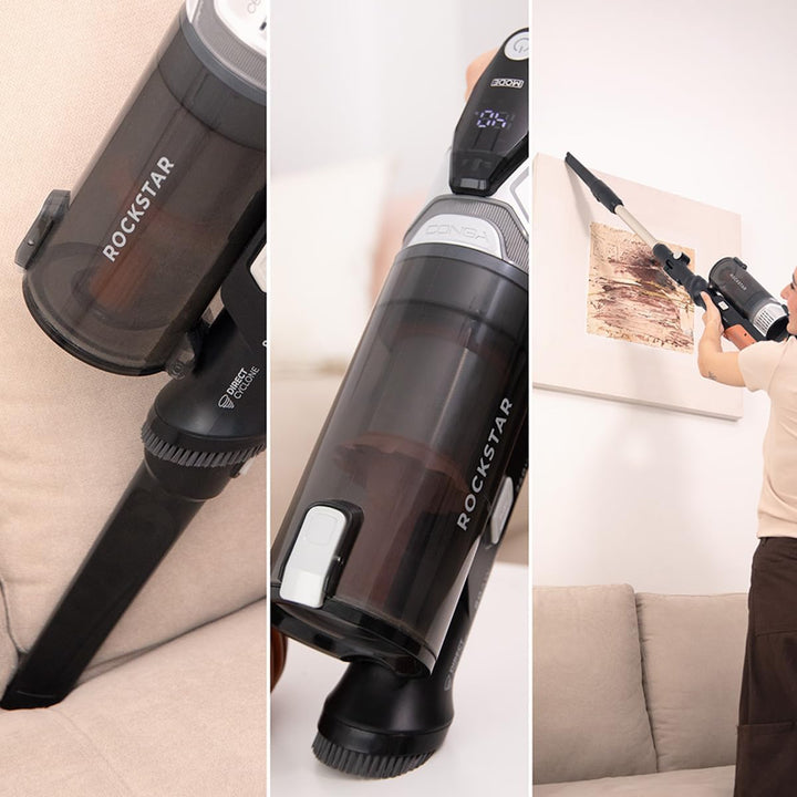 Cecotec Staubsauger Kabellos Conga Rockstar S30 Flex. Ultraleicht 2,5 kg, 80 AW, BLDC-Motor, 240 W,