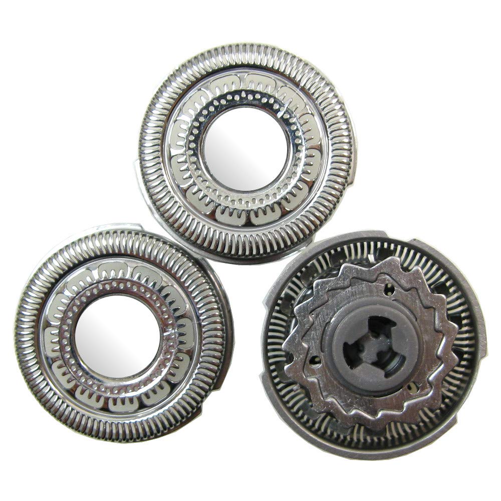 3x Trade-Shop Scherkopf Messer Klingen kompatibel mit Philips S9522 S9531 S9711 S9721 S9731 S9781 S9