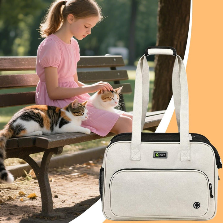 Welpen Tasche,Weiche Tragetasche Mit Grossen Fächern | Tragbare Haustiertasche Für Kleine Hunde Und