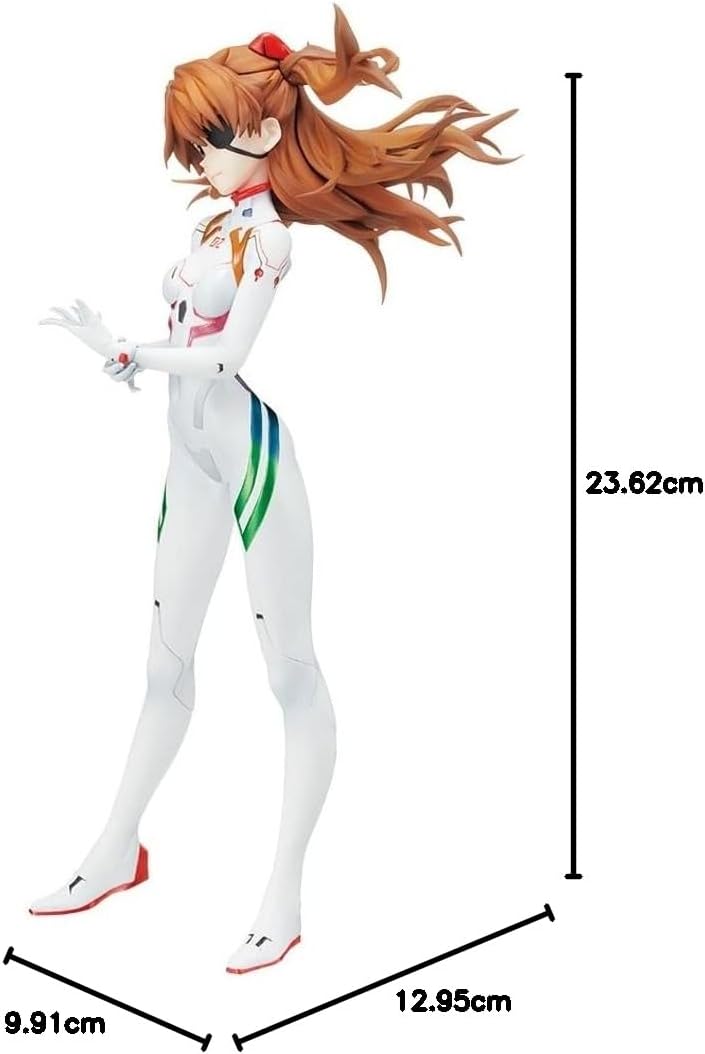 Sega Goods Evangelion 3.0 – Asuka Last Mission Aktivierfarbe – Statuette 21 cm