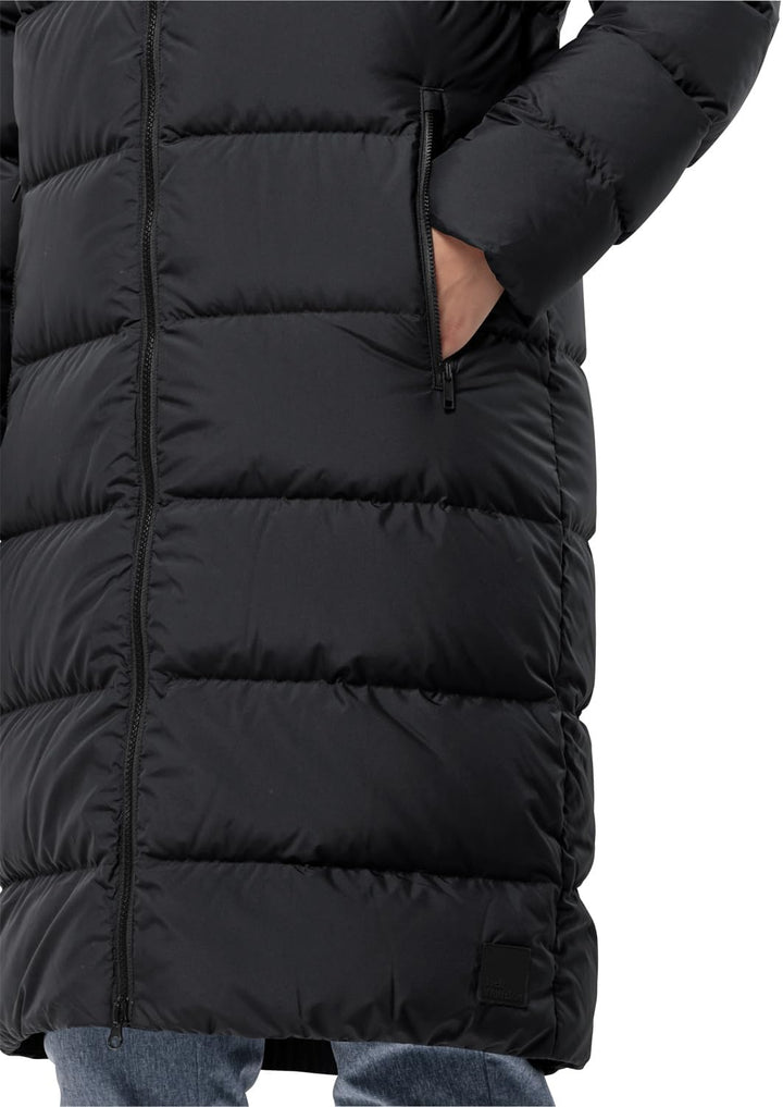 Jack Wolfskin Damen Frozen Palace Coat W Daunenparka XS Schwarz, XS Schwarz