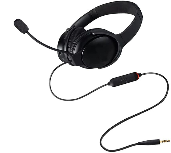 QC45 Galgenmikrofon kabel für Bose QuietComfort 45 kabellose Bluetooth Kopfhörer mit Geräuschunterdr