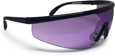 BERTONI Schiessbrille Sehstärke mit Optikadapter mit 4 Wechselgläser - AF899A Ballistische Schutzbri