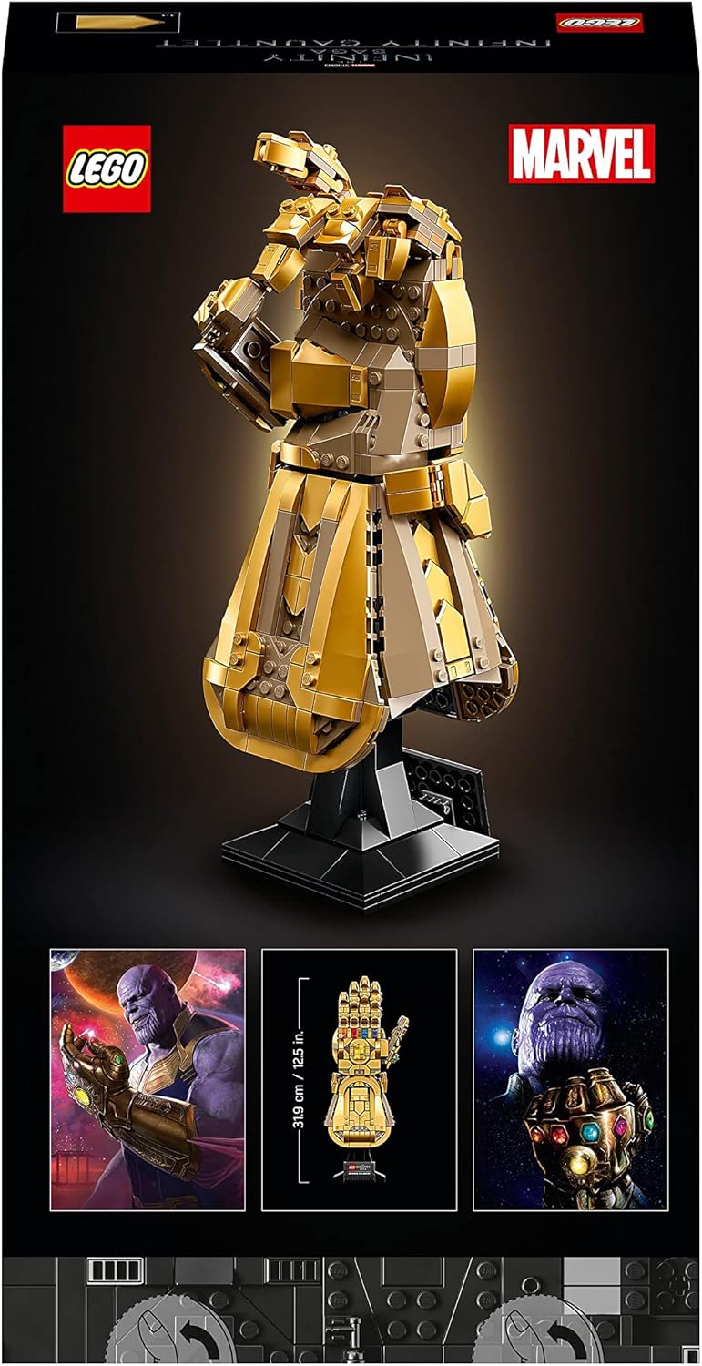 LEGO 76191 Marvel Super Heroes Infinity Handschuh, Avengers Set für Erwachsene mit dem Gauntlet von