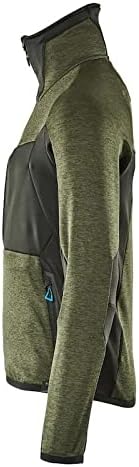 Mascot 17103-316-3309-3XL Fleecepullover Mit Reissverschluss Grösse in Moosgrün/Schwarz, 3XL, 3XL