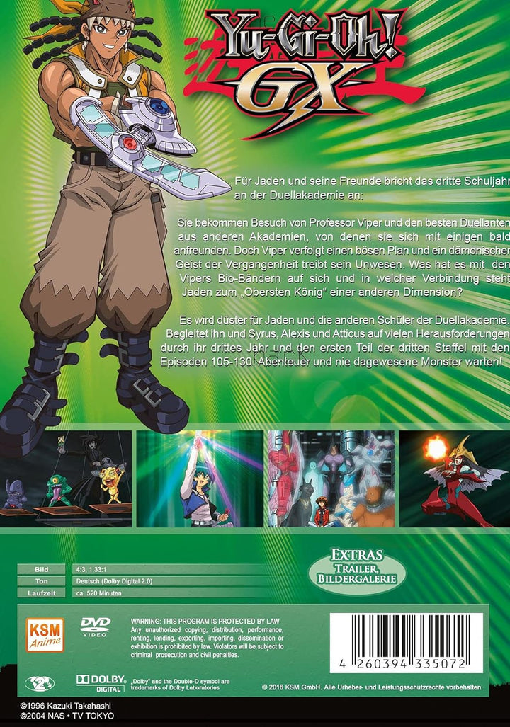 Yu-Gi-Oh! - GX - Staffel 3/Episode 105-130 [5 DVDs], DVD