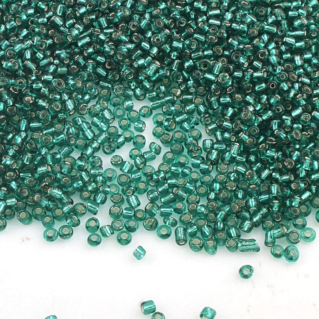 4,5 Kilo Rocailles Perlen Silbereinzug Set 2mm 10 farben 11/0 Glasperlen Grosshandel Perlenset, POST