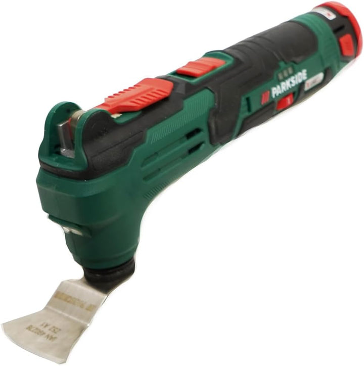 HEADNMORE® Bundle - PARKSIDE® 12V Akku Multifunktionswerkzeug PAMFWS 12 A1 Schleifer + HEADNMORE® Sc