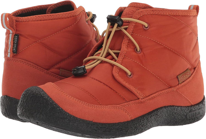 KEEN Unisex Kinder Howser 2 Waterproof Chukka Boots 36 EU Potters Clay Black, 36 EU Potters Clay Bla