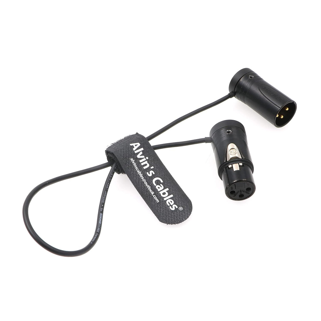 Low-Profile 3 Pin XLR Stecker auf Buchse Kabel Originalstecker Symmetrisches Mikrofon Audiokabel Som