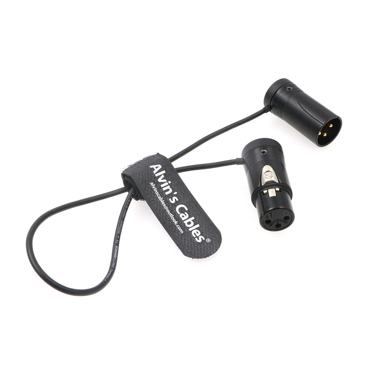 Low-Profile 3 Pin XLR Stecker auf Buchse Kabel Originalstecker Symmetrisches Mikrofon Audiokabel Som
