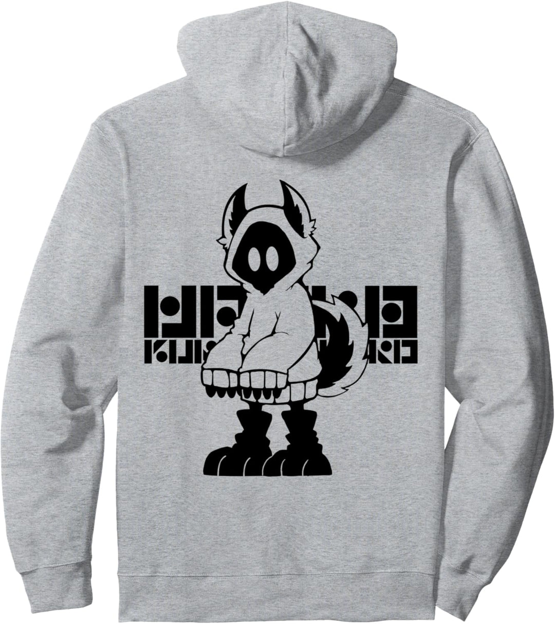 nog-T-0009-Hundeweiss Pullover Hoodie