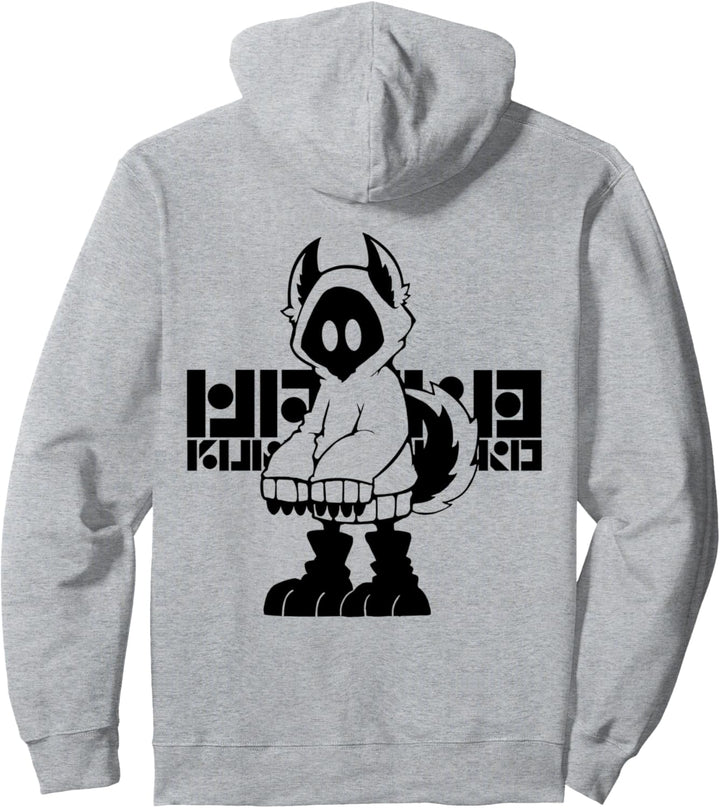 nog-T-0009-Hundeweiss Pullover Hoodie