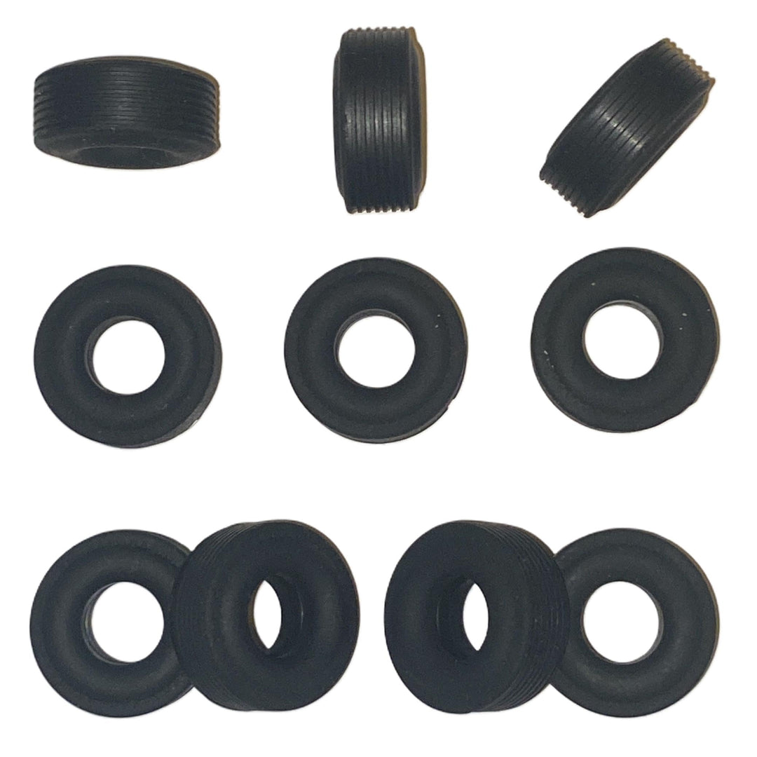 SSC Slot Cars Super Grip Ersatz Autoreifen/Reifen Set Zubehör, Power Schlitten Hinterräder Kompatibe