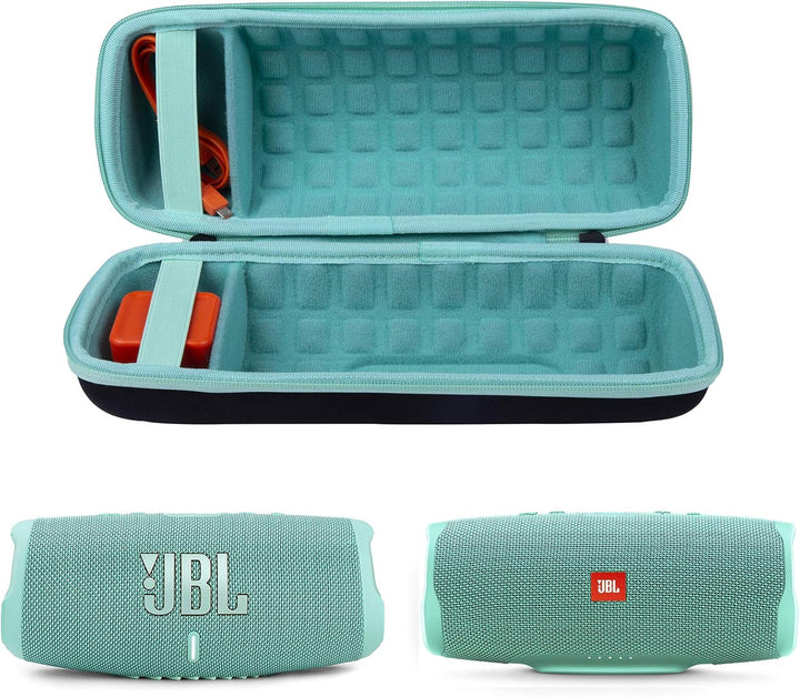 co2CREA Hart Reise Schutz Hülle Etui Tasche für JBL Charge 4 / JBL Charge 5 Tragbarer WiFi und Bluet