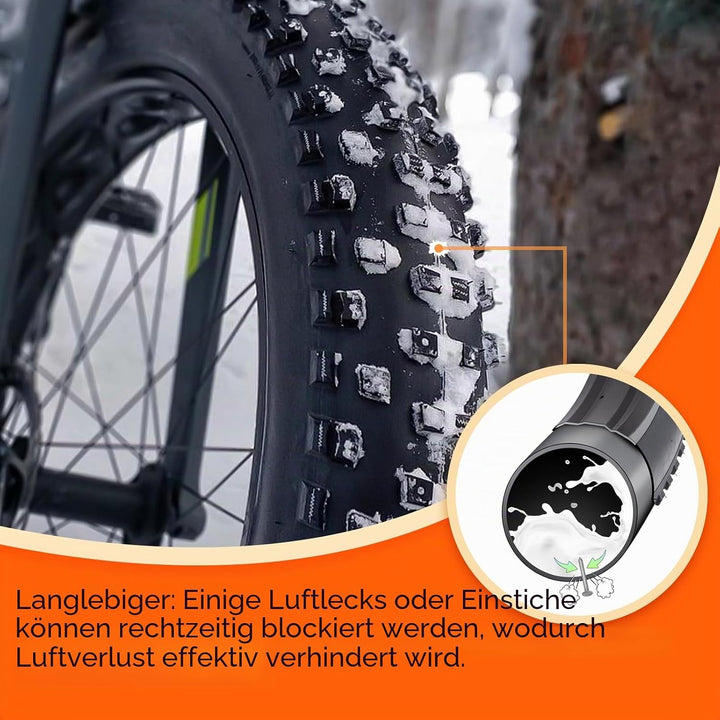 YunSCM 2er-Pack Selbstdichtend 20 Zoll Schlauch 20x3.5/4.0 AV32mm Valve，pannensicherer，Selbstreparie