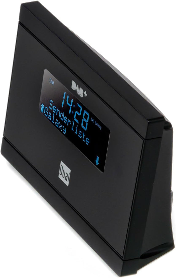Dual DAB 2 A Digital-Radio Adapter mit Fernbedienung (LCD-Display, DAB(+)/UKW-Tuner, Alarmfunktion)
