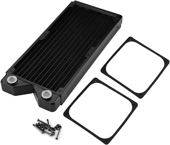 Richer-R 120mm/240mm/360mm Radiator, Kupfer G1 / 4 Gewinde PC Wasserkühlung Heizkörper,Wärmetauscher
