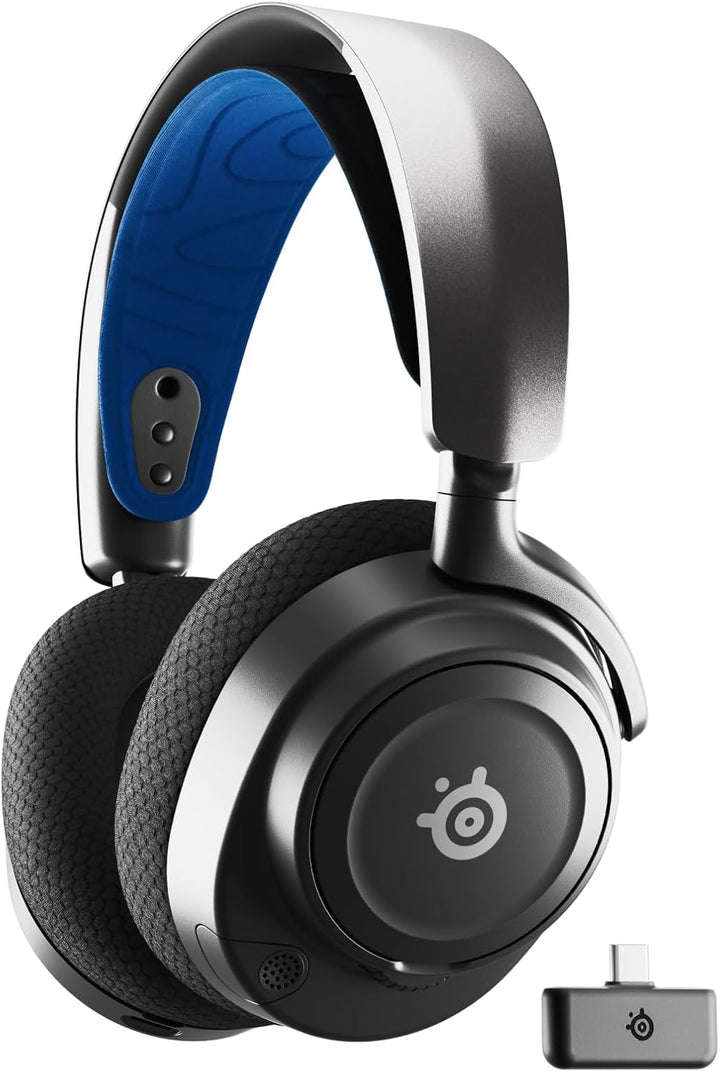 SteelSeries Arctis Nova 7P - Wireless Gaming-Headset mit Multi-System-Kompatibilität – 2,4 GHz- und