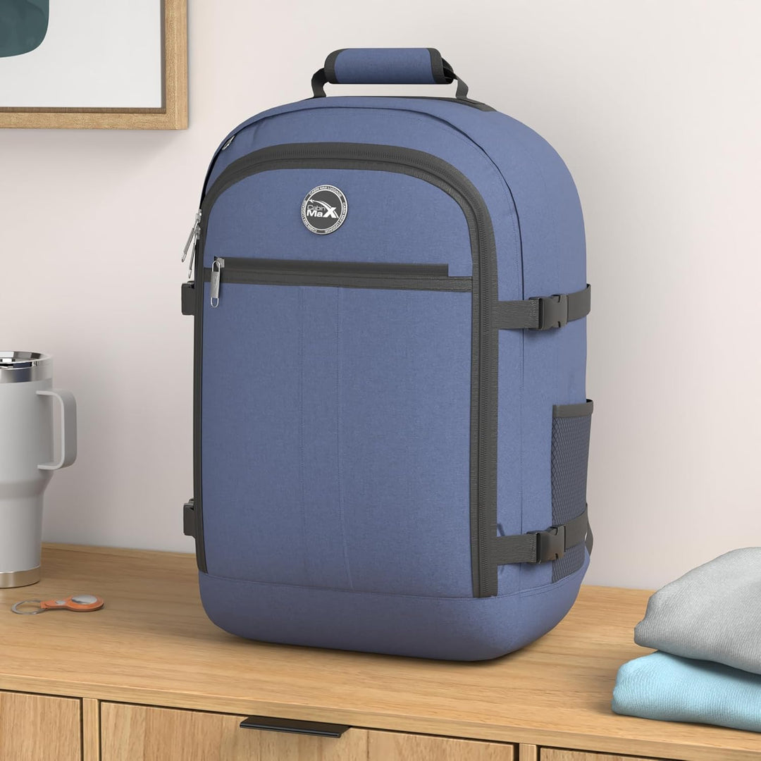 Cabin Max Metz 55x40x20 Reiserucksack Handgepäck Flugzeug Carry-On Rucksack (Handgepäck 55x40x20cm 4
