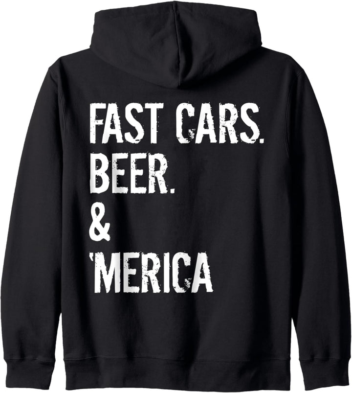 Muscle Car USA US Car Tuning Geschenk Mechaniker Kapuzenjacke