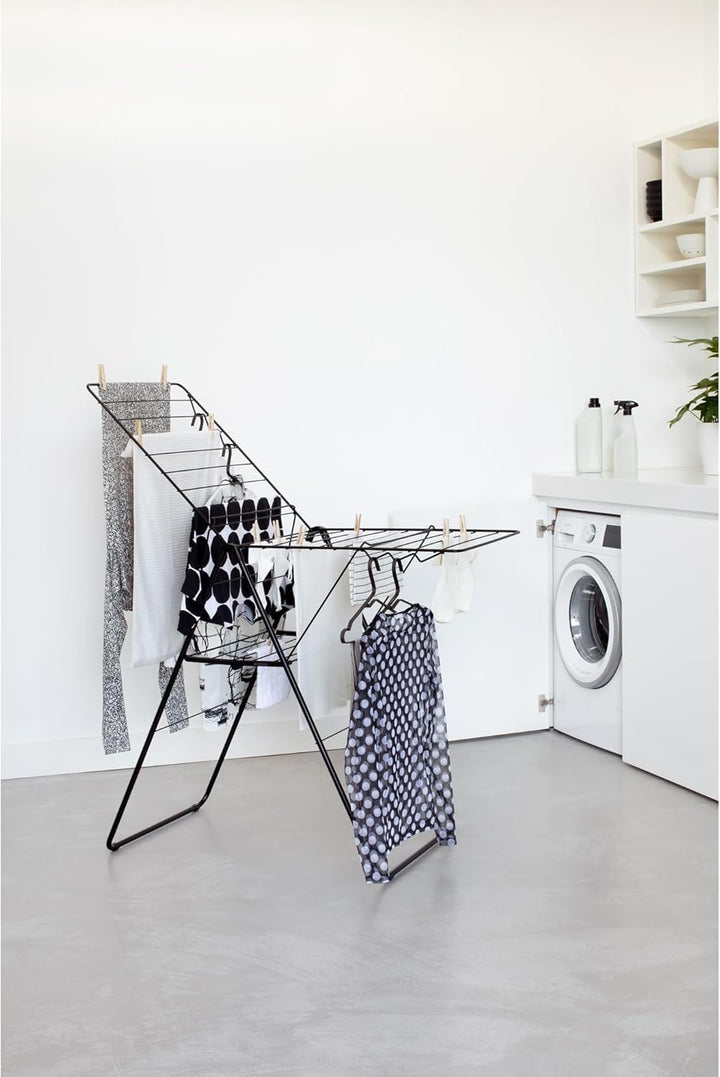 Brabantia Hang-On 20m Trockengestell, Matt Black 20m Matt Black, 20m Matt Black