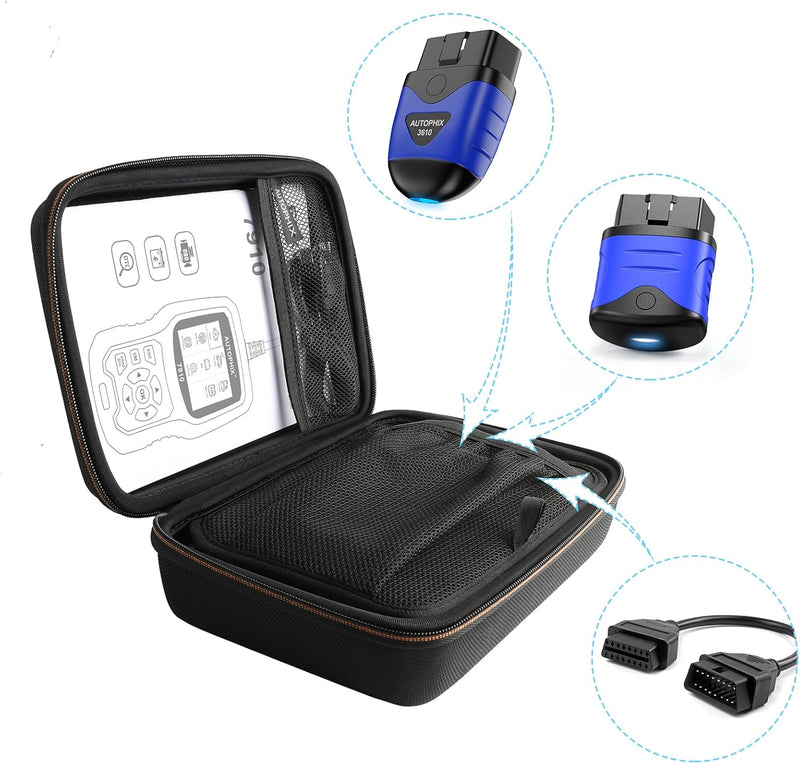 AUTOPHIX Schutzhülle für OBD2-Scanner Professionelle erweiterte OBDII-Diagnose-Box für AUTOPHIX-Prod