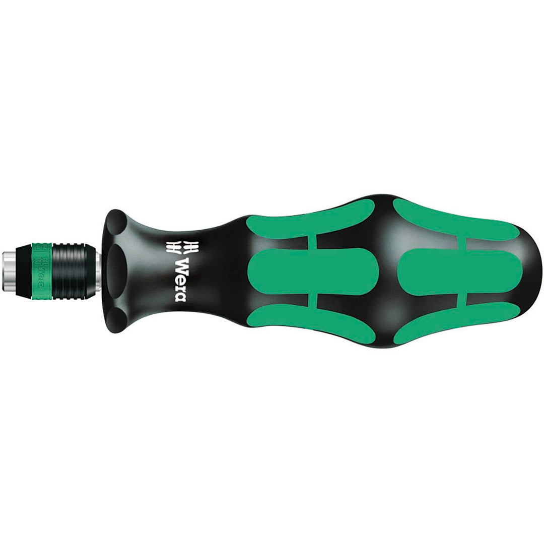 Wera 05051462001 816 R Bit-Handhalter mit Rapidaptor Schnellwechselfutter, 1/4 Zoll x 119 mm