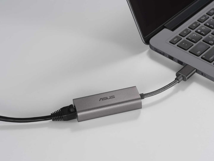 Asus USB-C2500 USB auf RJ45 Netzwerkapater (RJ45 2.5G Port, USB 3.0, Plug & Play) USB-C2500 2,5 Gbit