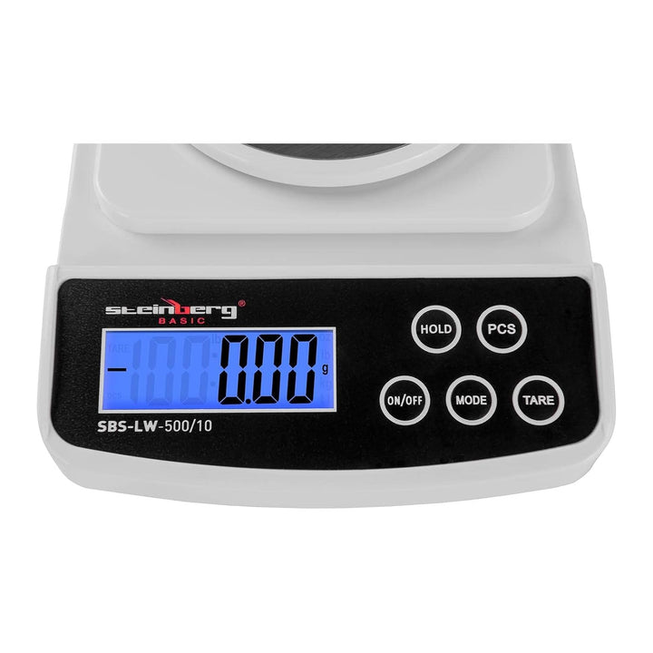 Steinberg BASIC - SBS-LW-500/10 - Präzisionswaage Feinwaage Taschenwaage Digitalwaage - 500 g / 0,01
