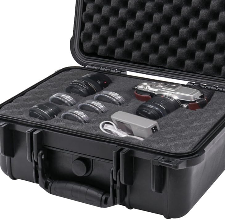 HMF ODR100 Koffereinlagen mit Rasterschaumstoff für Outdoor-Fotokoffer | 5er Set | 51 x 35 cm, 51 x