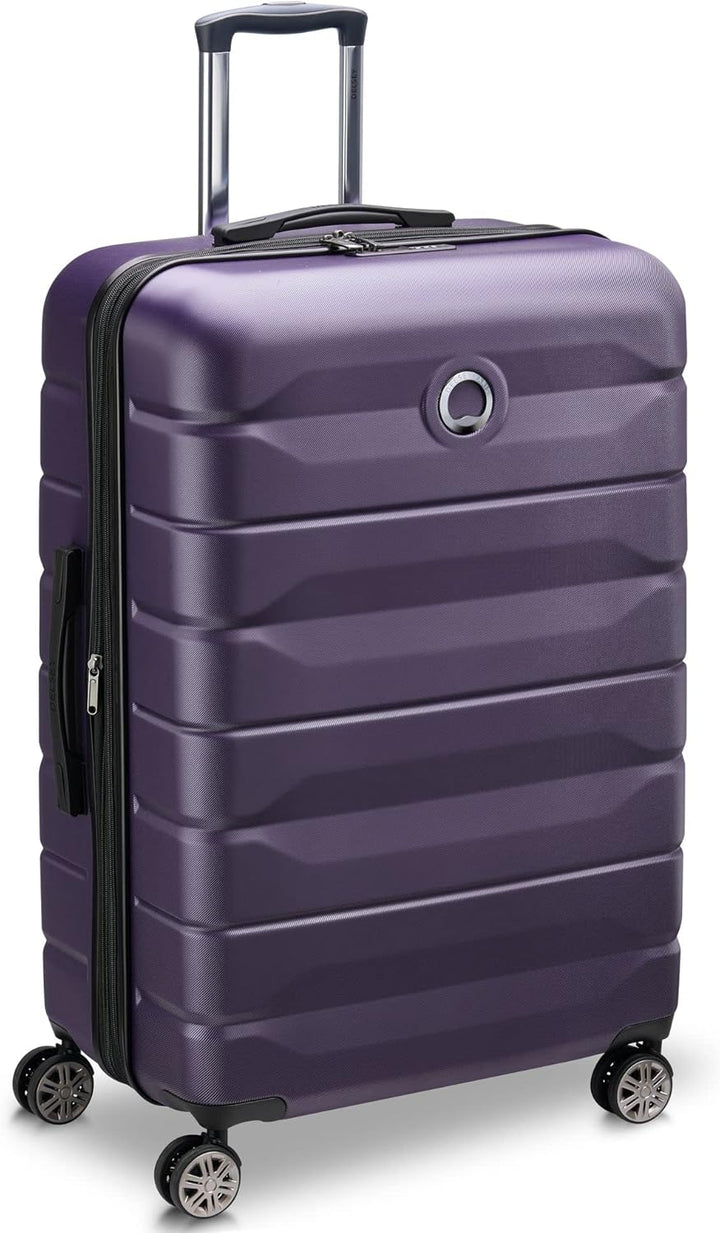 Delsey Paris - Air Armour – Langer Koffer, starr, ausziehbar – 4 doppelte Räder – 77 x 51 x 30 cm –