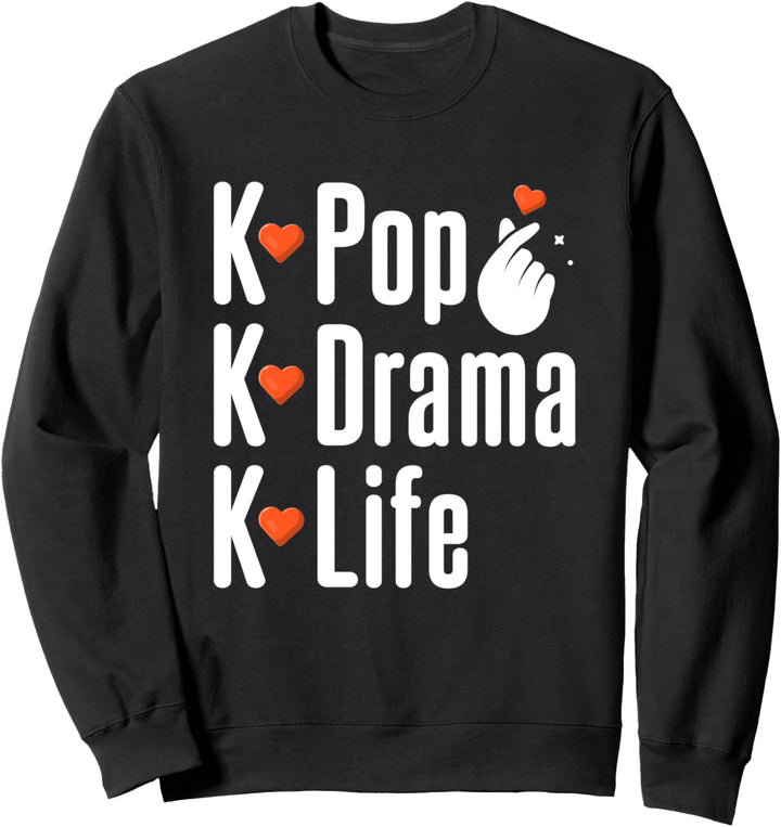 Kpop Geschenk Südkorea koreanisch Musik K-pop Spruch Sweatshirt