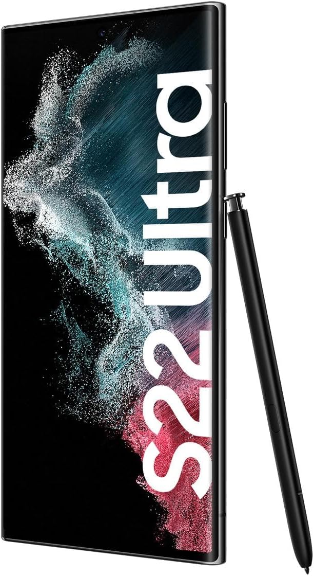 Samsung S908B Galaxy S22 Ultra 5G 128 GB Enterprise schwarz 6,8" 8 GB RAM Alle Träger Schwarz 8 GB,