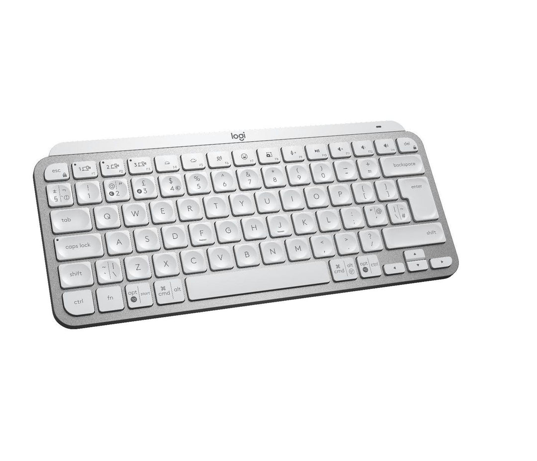 Logitech MX Keys Mini minimalistische kabellose beleuchtete Tastatur, kompakt, Bluetooth, Hintergrun