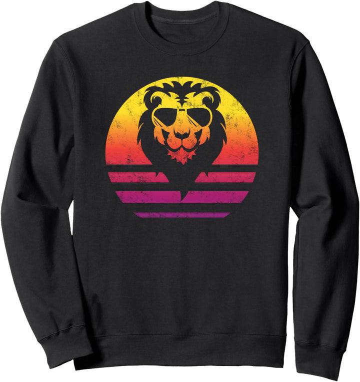 Löwe Retro Style Vintage Sweatshirt