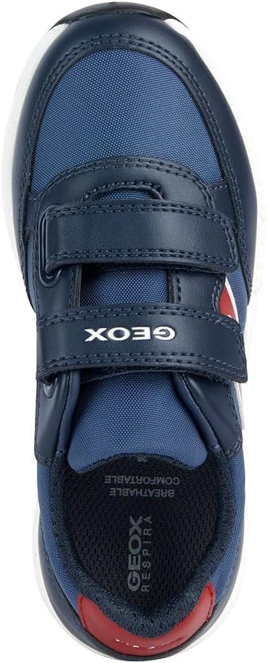 Geox Herren J Alben Boy E Sneaker 33 EU Avio Red, 33 EU Avio Red