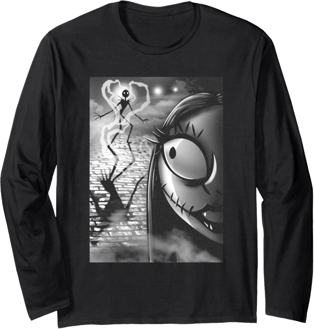 The Nightmare Before Christmas Sally Close Up Langarmshirt
