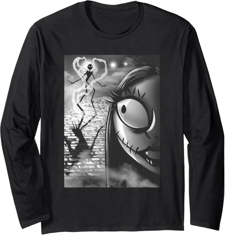 The Nightmare Before Christmas Sally Close Up Langarmshirt