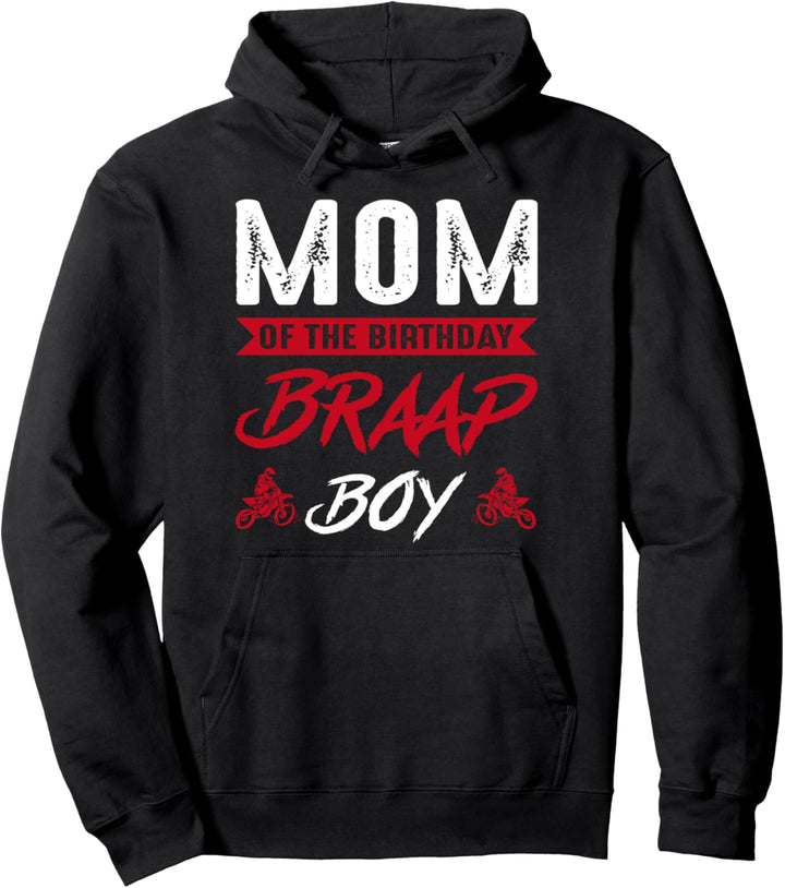Mama des Geburtstags-Braap-Jungen-Geburtstagsjungen Pullover Hoodie