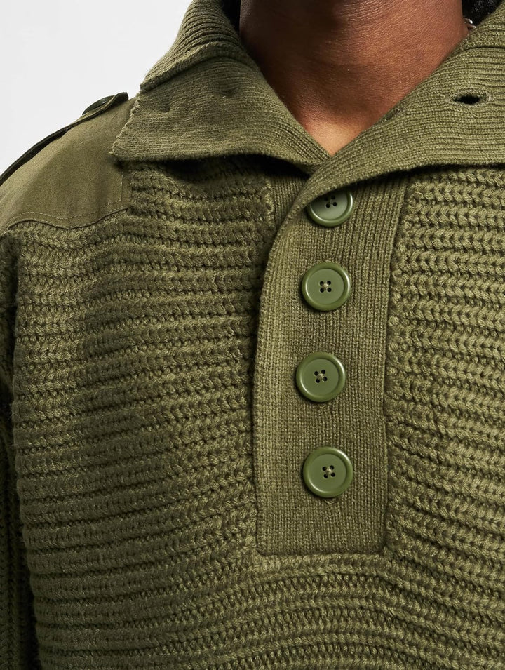 Brandit Alpine Pullover Männer Strickpullover Oliv Basics S Olive, S Olive