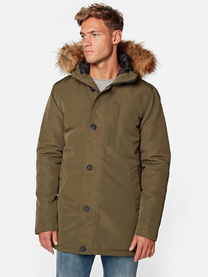 Mavi Herren Hooded Jacket Jacke XX-Large (Herstellergrösse: XX-Large/) Grün (Sea Turtle 29754), XX-L